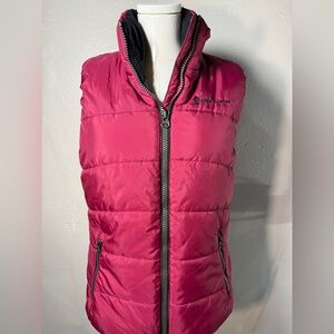 Free Country Raspberry Pink Puffer Vest | Women’s M